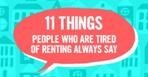people tired of renting say cover